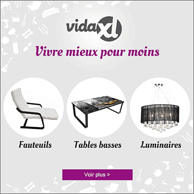 Campagne d'Affiliation pour VidaXL - Publicité en ligne