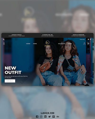Boutique Ecommerce Par WordPress - Fashion - Website Creation