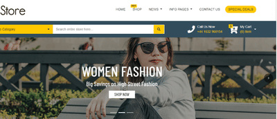 E-commerce vêtements - Web Applicatie