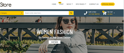 E-commerce vêtements - Application web