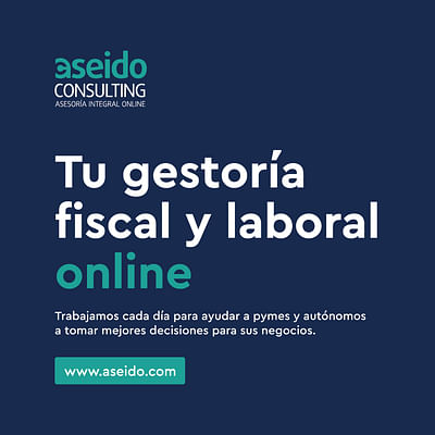 Sitio web Aseido Consulting - Strategia digitale