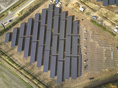 Baudokumentation für ein 10 MW Solarfeld - Videoproduktion