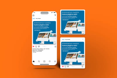 Anuncio web para AEQ Energía - Digital Strategy