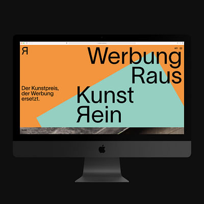 Branding für »ЯeclaimAward« - Graphic Identity