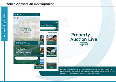 Property Auction Live Mobile Application - Mobile App