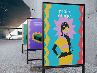 Festival branding for Reggae Geel - Image de marque & branding