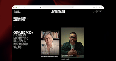 OffLesson - Desarrollo de Software