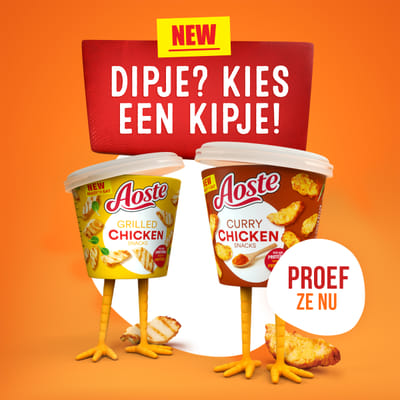 Aoste Chicken Snacks - Digital Launch Campaign - Motion Design