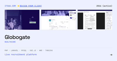 GLOBOGATE - Web Application