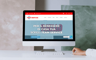 Team Service - Creazione sito web + E-commerce - Webseitengestaltung