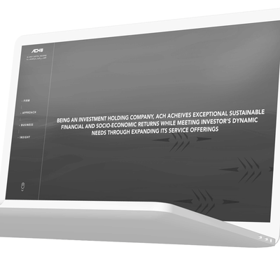 ACH website - Création de site internet