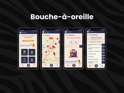 BÀO : app networking et bons plans - Mobile App
