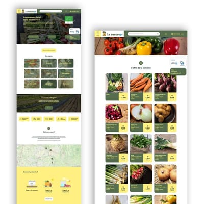 Site vitrine | Le Bergerat - Stratégie digitale