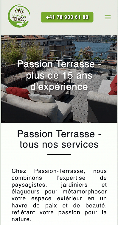 Passion Terrasse - Social media