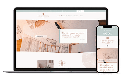 MaisonBloom Homedesign - Architecte d'intérieur - Creación de Sitios Web