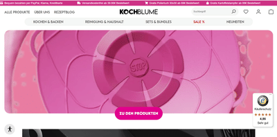 KOCHBLUME - Mehr Neukundenumsatz durch Produkttiteloptimierung - Online Advertising