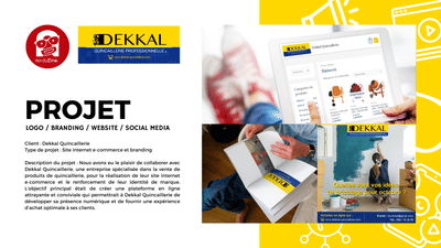 Site web Ecommerce - Website Creation