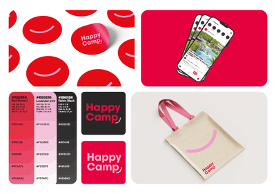 Branding pour Happy Camp - Outdoor Advertising