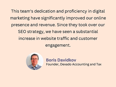 SEO services to Bookkeeping, Accounting company - SEO