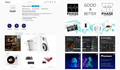 Redes Sociales tienda de imagen y sonido - Social Media