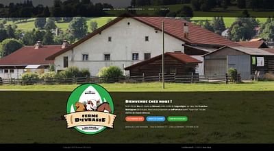 Ferme d'Evrasse - Site Internet - Création de site internet