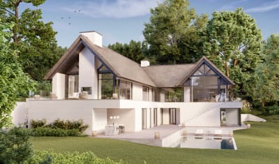 3D Exterior Visualisation for high-end villa in Belgium, by Be Present - 3D