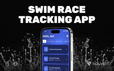 Swim Race Tracking App - Mobile App