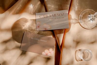 Tarjetas de visita y branding para wedding planner - Branding y posicionamiento de marca