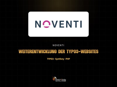 Weiterentwicklung der TYPO3-Websites - Webseitengestaltung