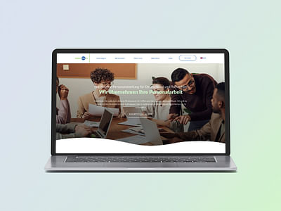 Mehrsprachige B2B Website - Webseitengestaltung