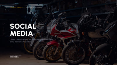 Selling Motorbikes - Social Media - Social media