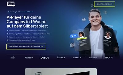 Start To Finish • Website-Entwicklung - Webseitengestaltung