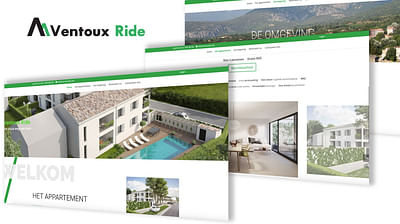 Ventoux Ride - Website Creatie