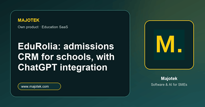 EduRolia: admissions CRM for schools - Artificial Intelligence