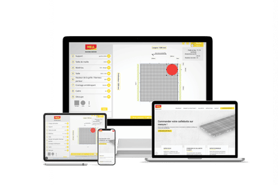 MEA Group Produktkonfigurator für Gitterroste - E-Commerce