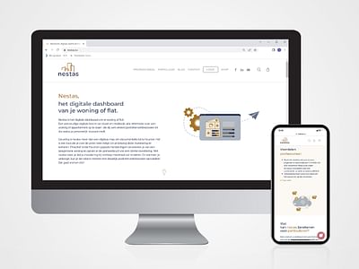 Nestas, cloud solution to manage buildings B2B-B2C - Marketing