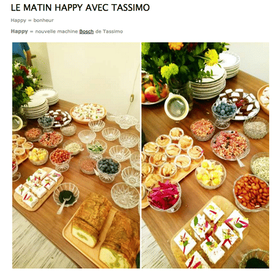 TASSIMO - L'ESSENTIEL A DU BON - Evenement