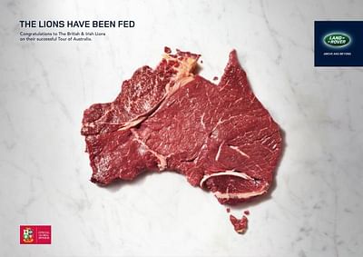 Meat landscape - Publicidad