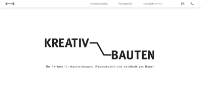Kreativ-Bauten - Webseitengestaltung