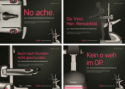 Markenaufbau, CD und Launchkampagne noac - Werbung
