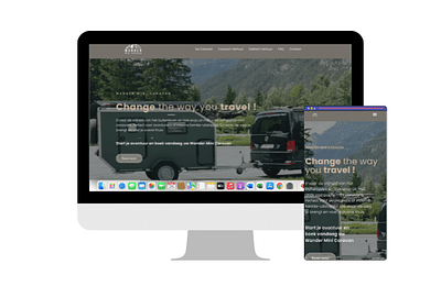 Webshop - Webdesign Wander Mini Caravan - Référencement naturel