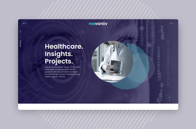 Website Design neovantiv.ch - Webseitengestaltung