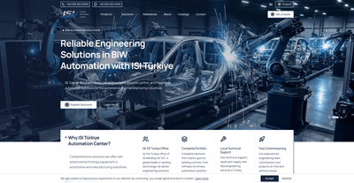 Web Design and Development of ISI Türkiye - Creación de Sitios Web
