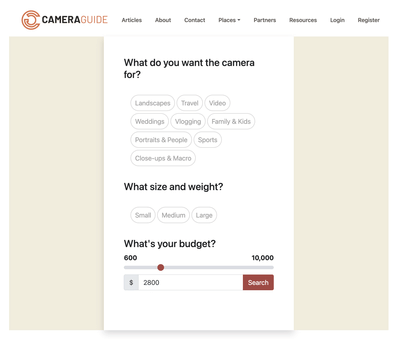CameraGuide.io from concept to launch - Software Development