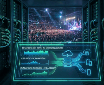 Motor de Ticketing de Alta Disponibilidad (High-Traffic) - Desarrollo de Software