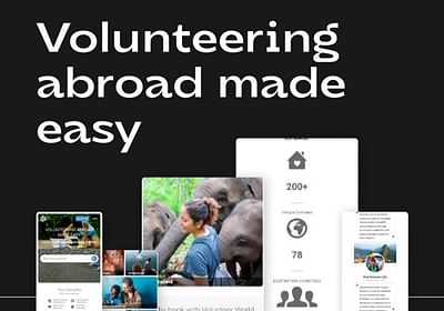 Web development for volunteering platform - Aplicación Web