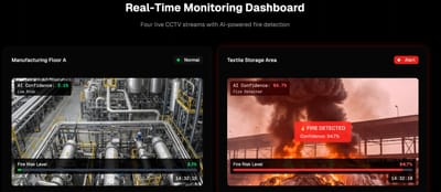 Detect fires instantly - Innovation