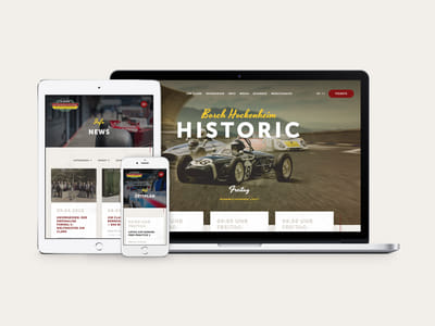 Hockenheim-Bosch-Historic - Werbung