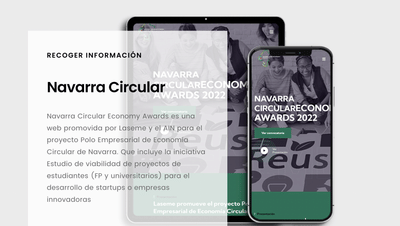 Navarra Circular - Création de site internet
