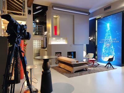 LiveStreaming Christmas Event for American Express - Evento